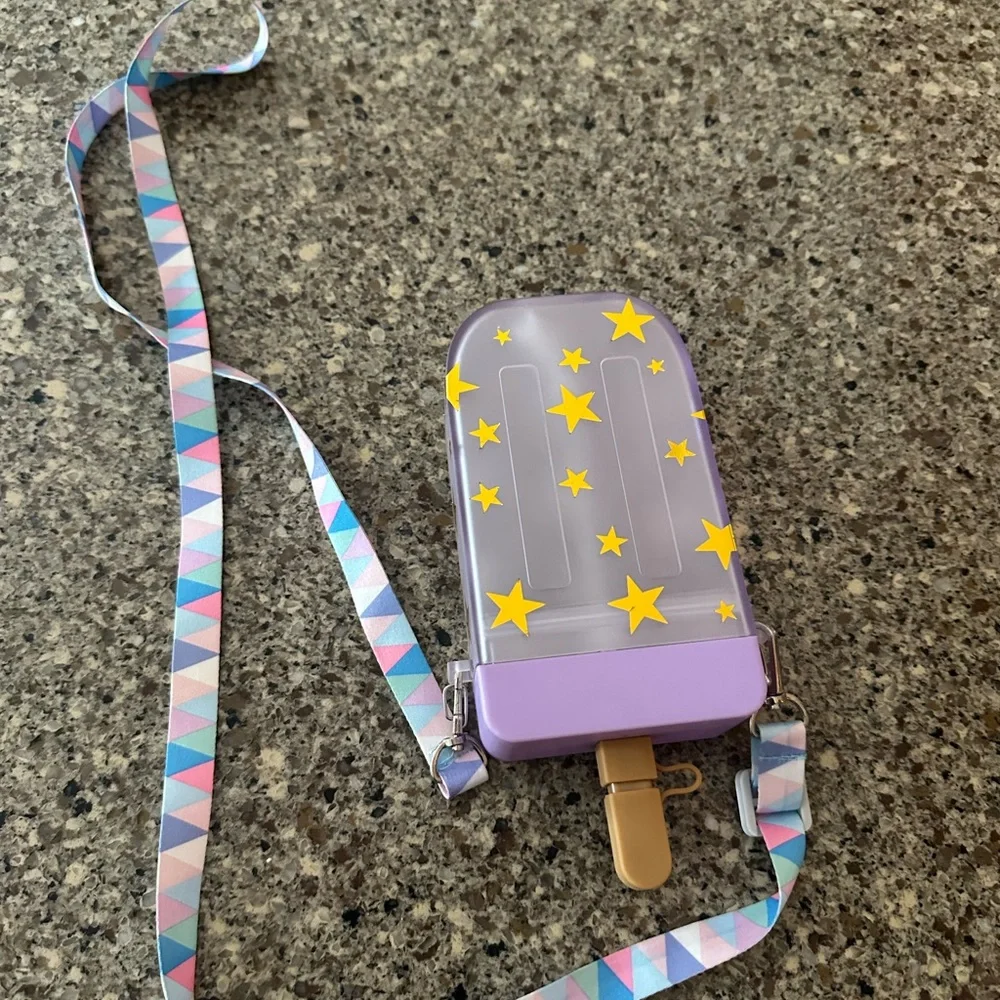 Kids Starry Popsicle Tumbler Crossbody Bag